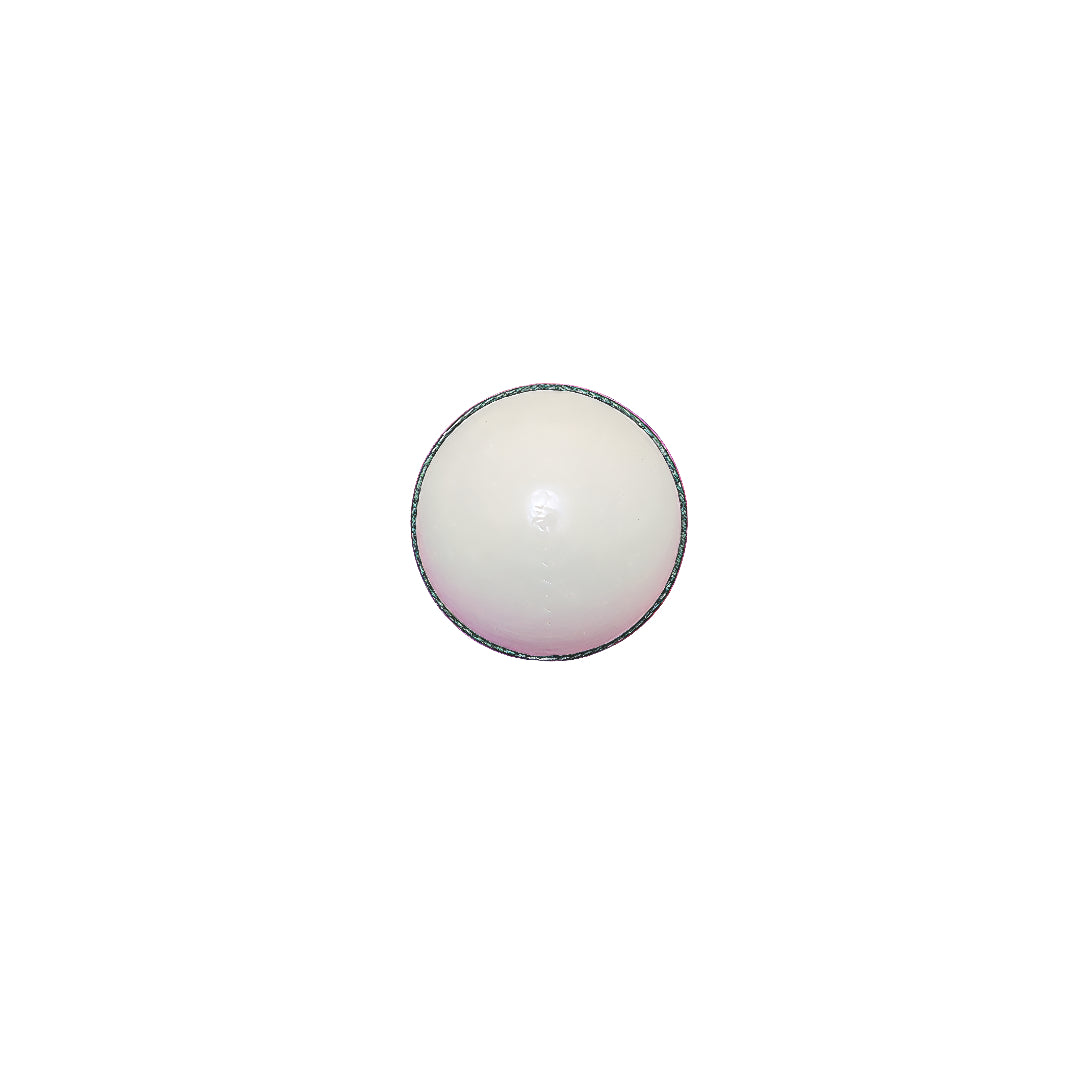 White Leather Cricket Ball (Hard) – Professional Match & Practice Quality