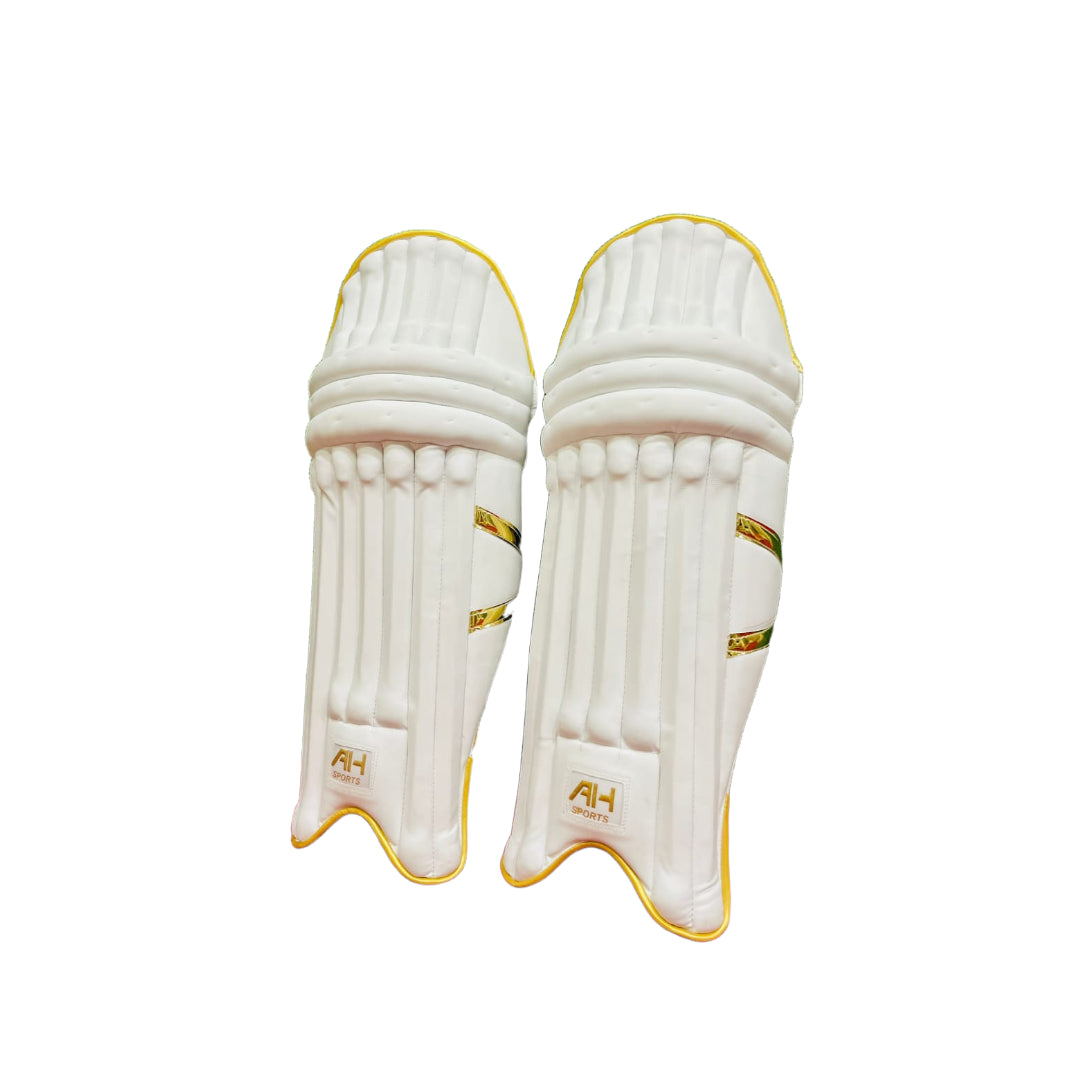 White Cricket Batting Pads – Premium Leg Guards