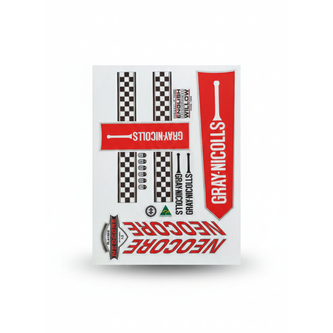 Gray Nicolls NEOCORE Bat Sticker — Premium Vinyl Decal