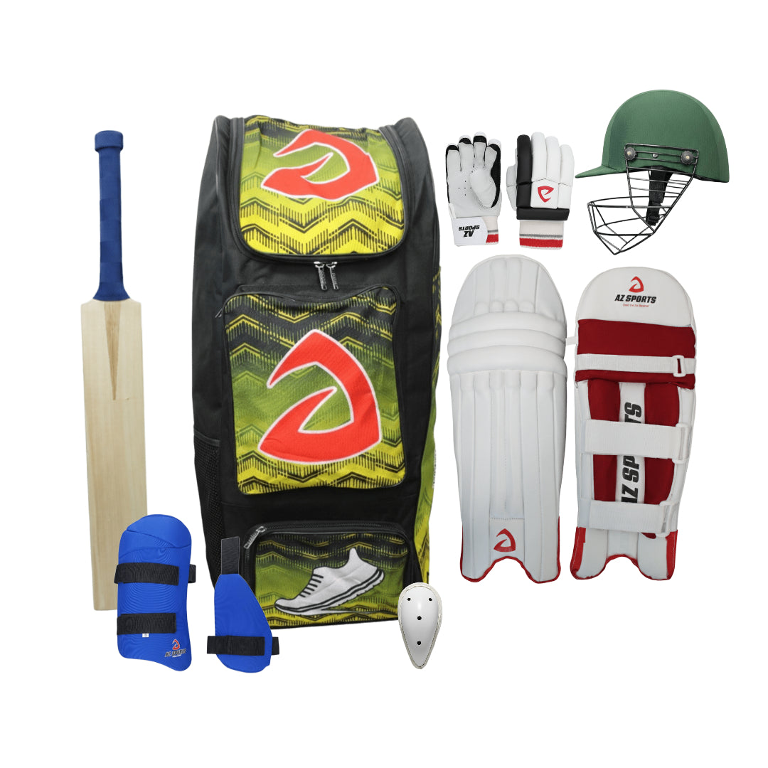 Complete Junior Cricket Kit Set (Size 3)