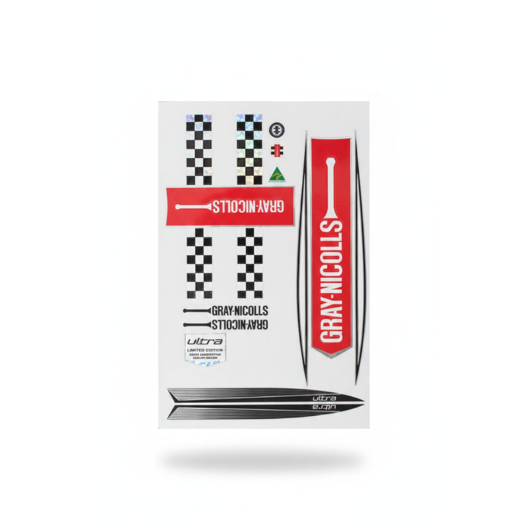 Gray-Nicolls Ultra Bat Sticker — Premium Cricket Bat Decal