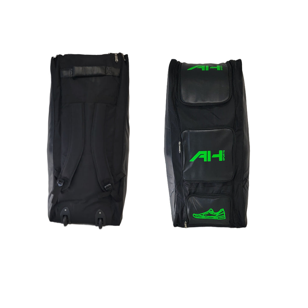 Professional Cricket Duffle Kit Bag with Wheels – Large Capacity Travel Sports Bag for Bats, Pads, Gloves & Helmet