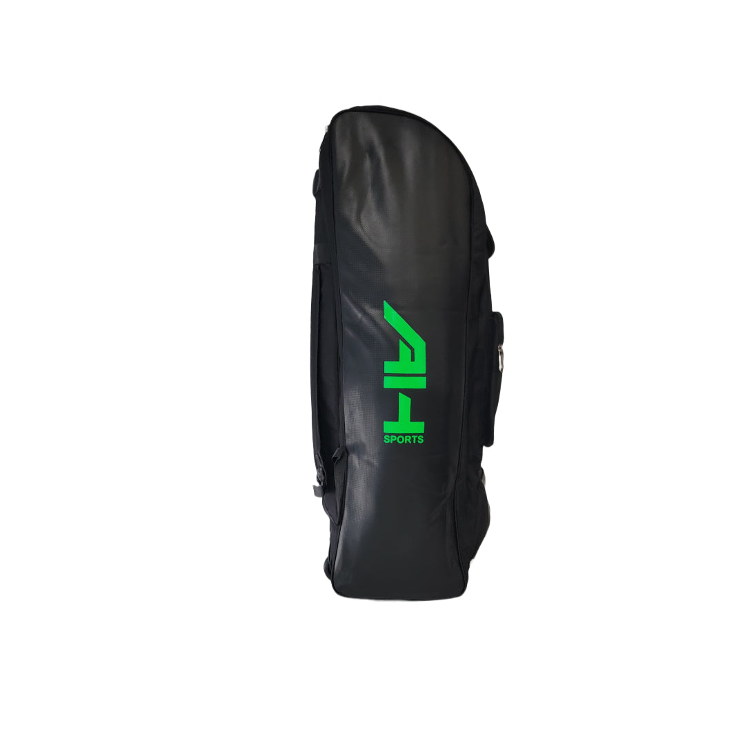 Professional Cricket Duffle Kit Bag with Wheels – Large Capacity Travel Sports Bag for Bats, Pads, Gloves & Helmet
