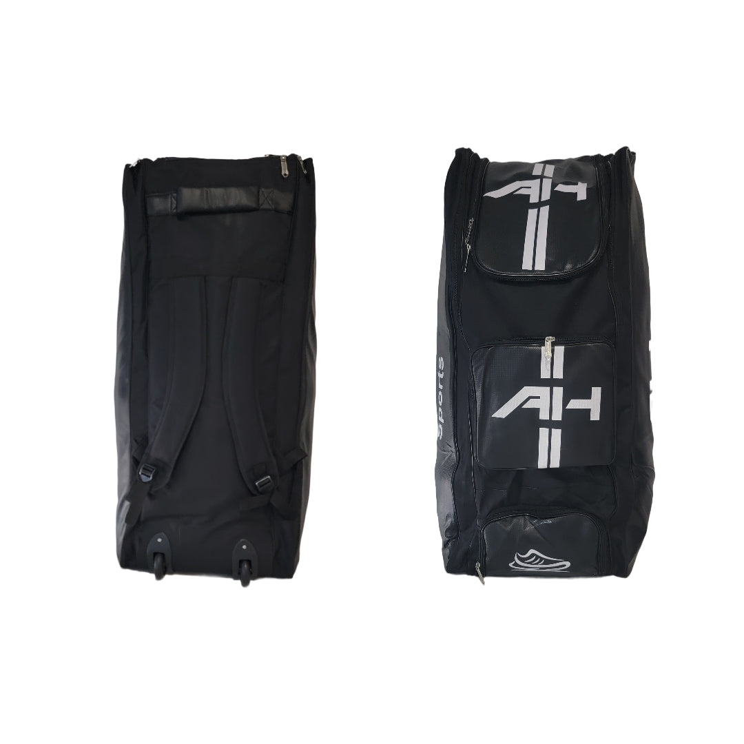 Professional Cricket Duffle Kit Bag with Wheels – Large Capacity Travel Sports Bag for Bats, Pads, Gloves & Helmet