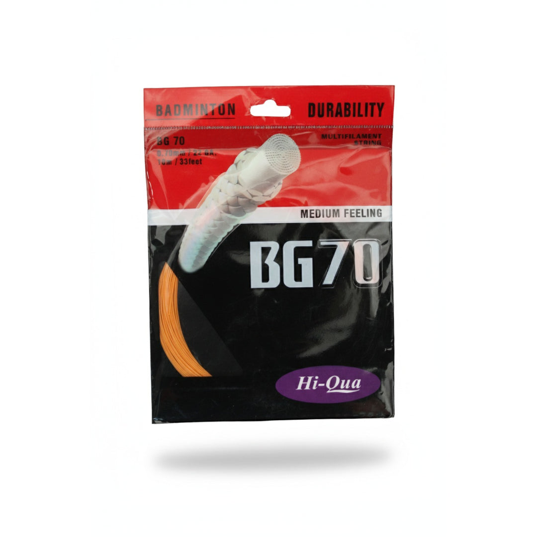 Hi-Qua BG70 Badminton String – Durable High-Performance String
