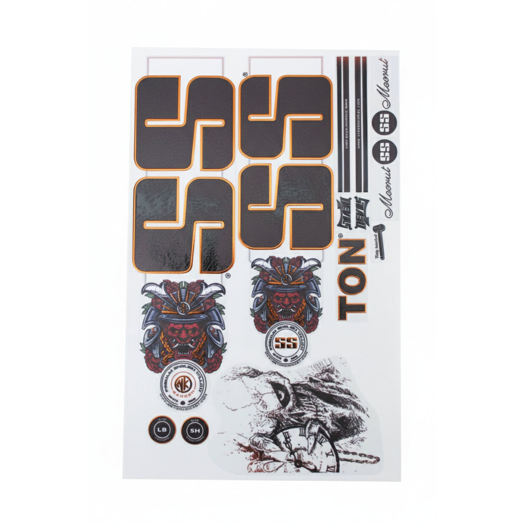 SS Cricket Bat Stickers – Premium Replacement Decals