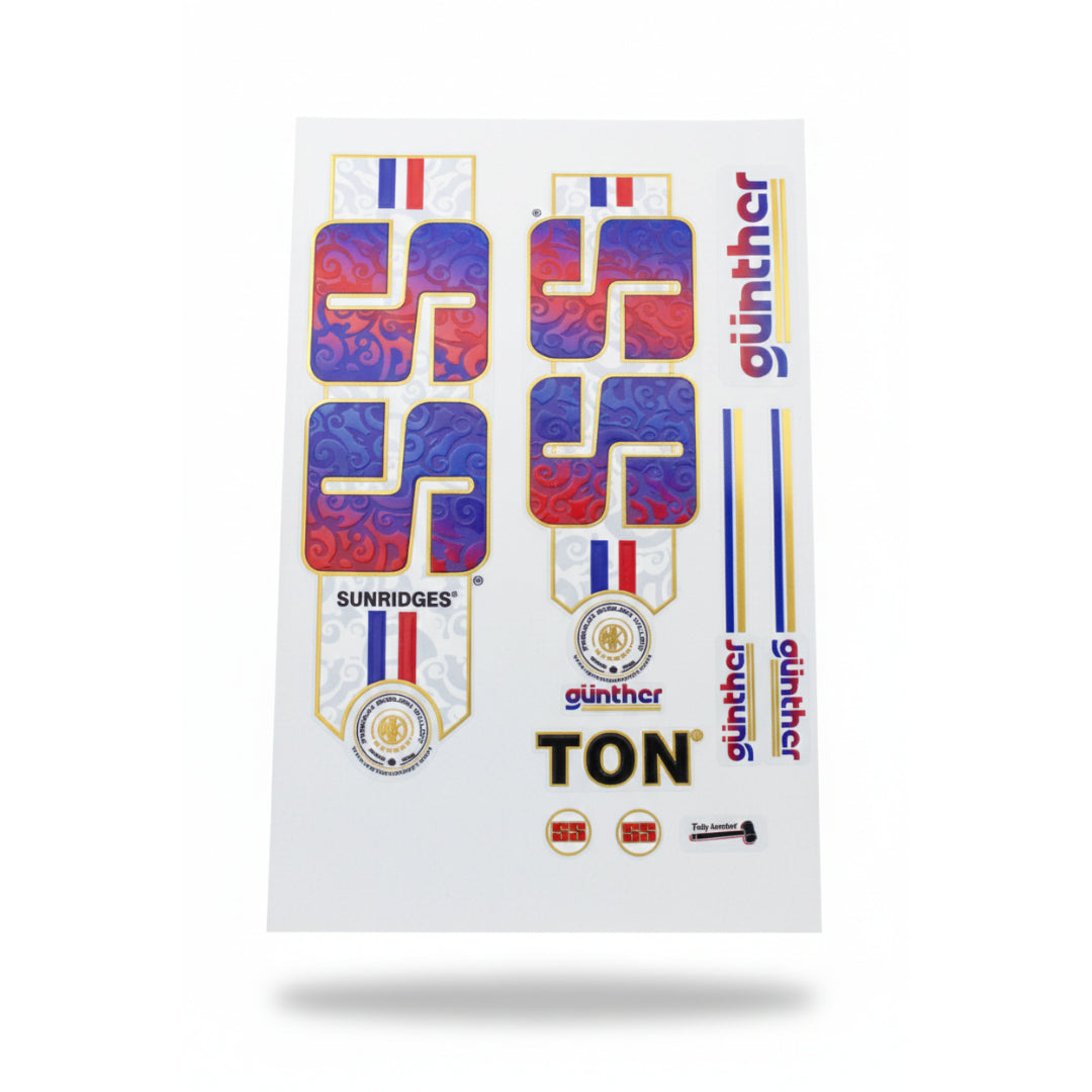 SS Cricket Bat Stickers – Premium Replacement Decals