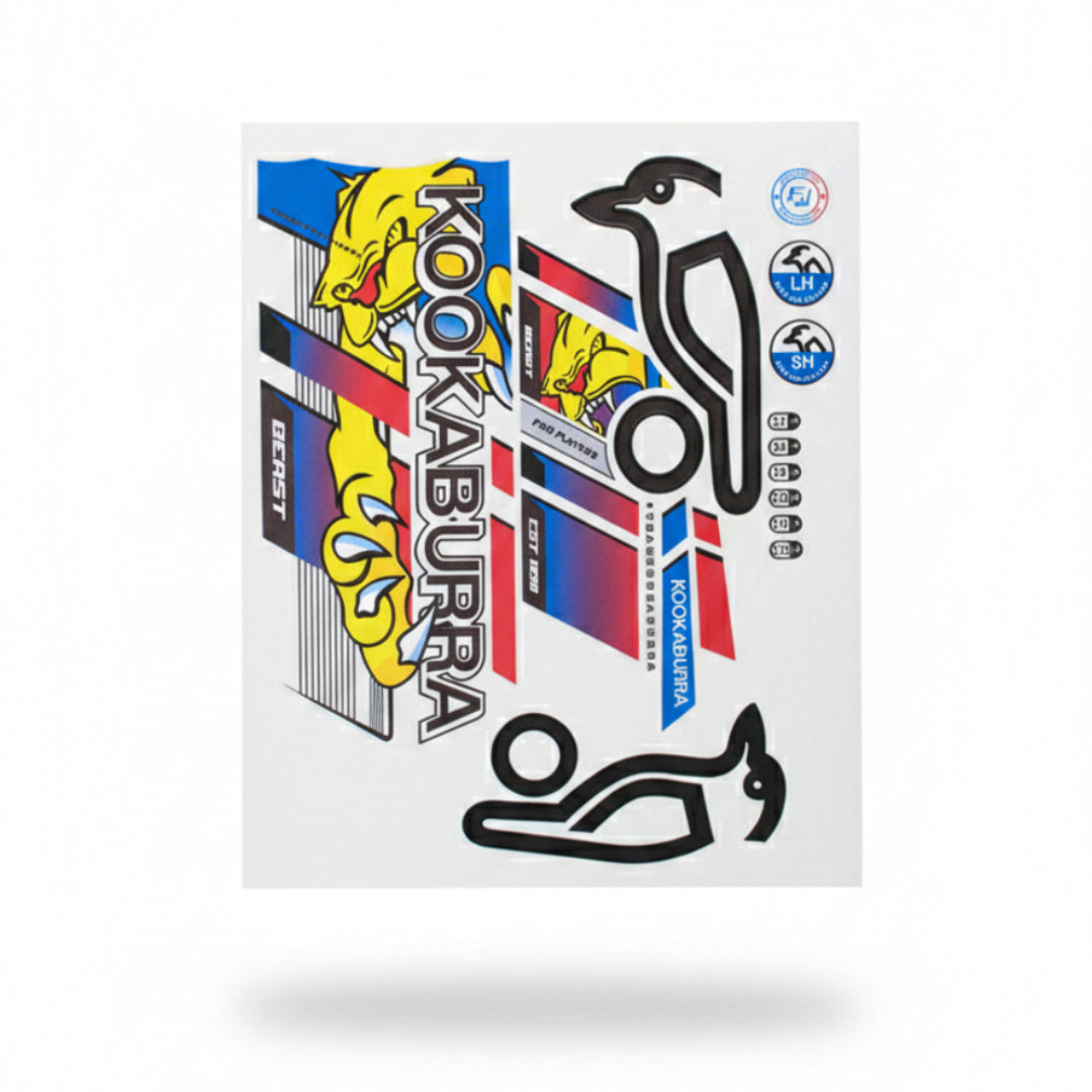 Kookaburra Bat Sticker – Cricket Bat Replacement Decal