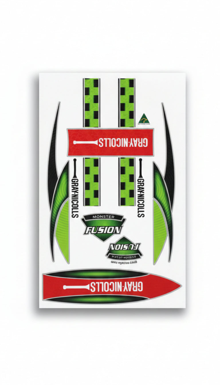 Gray Nicolls Cricket Bat Stickers – Premium Replacement Decals