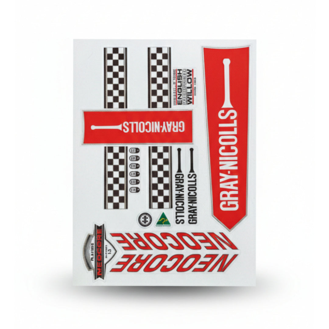 Gray Nicolls NEOCORE Bat Sticker — Premium Vinyl Decal