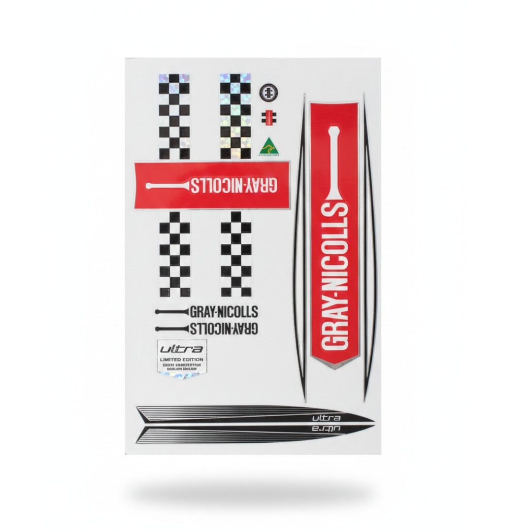Gray-Nicolls Ultra Bat Sticker — Premium Cricket Bat Decal