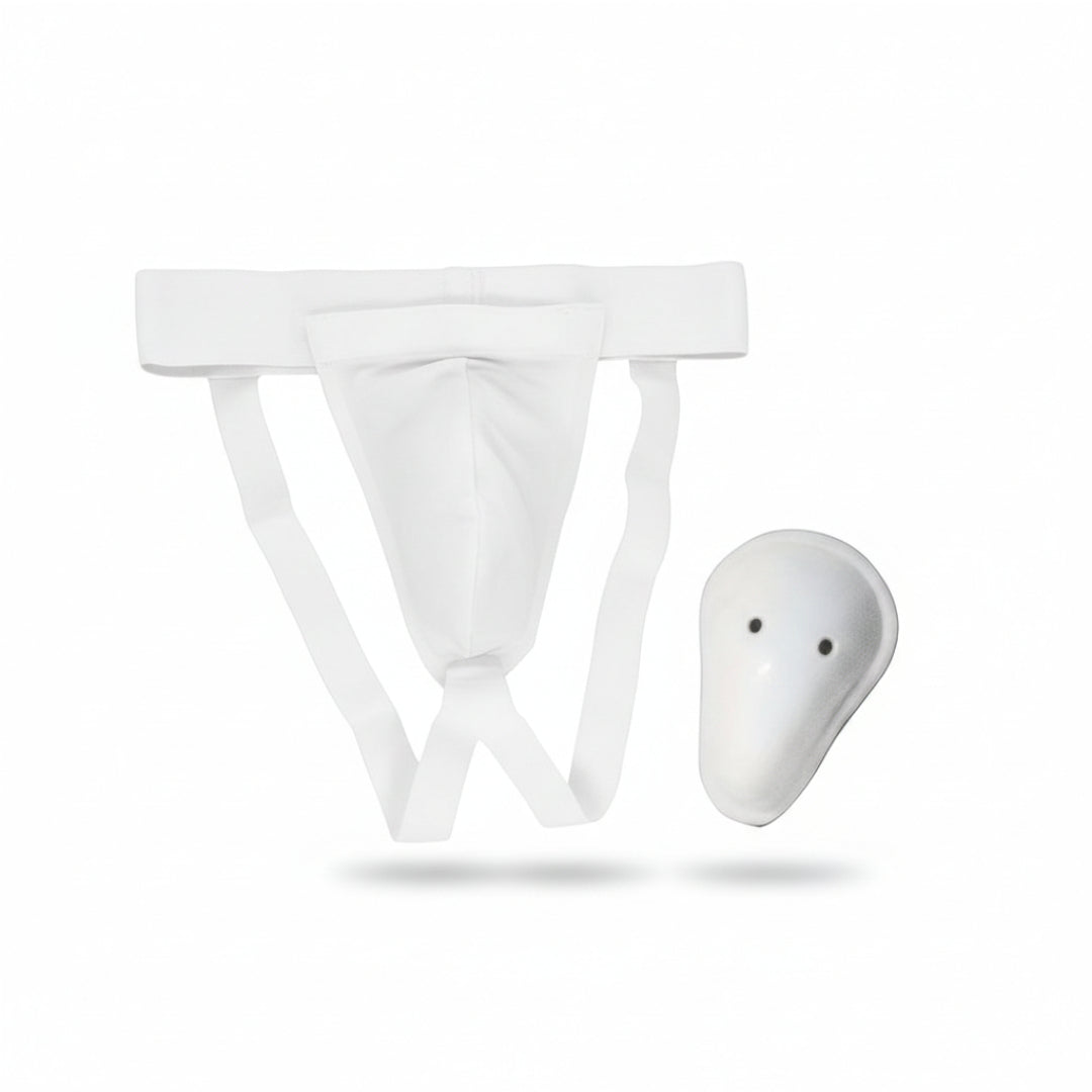 Abdominal Guard Supporter with Protective Cup – Cricket Safety Gear